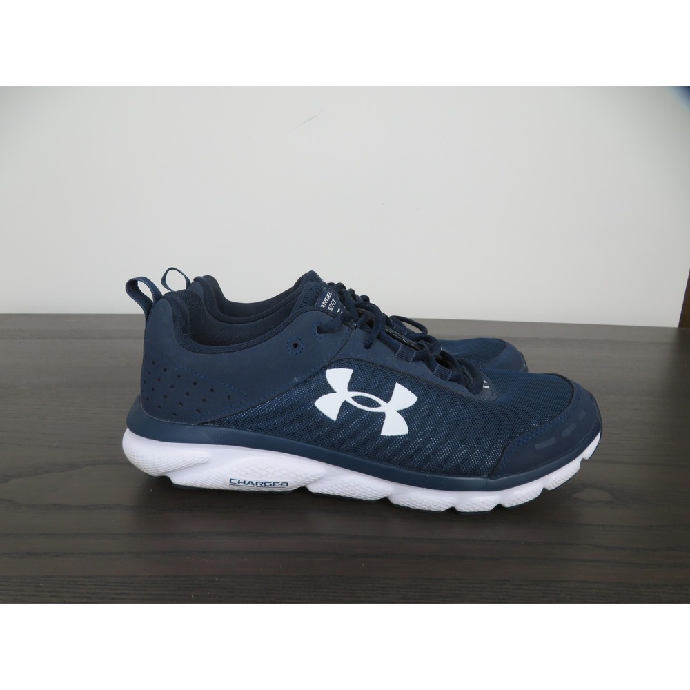 Under Armour Charged Assert 8 Shoes Mens 9 Blue Running Sneakers 3021952-401